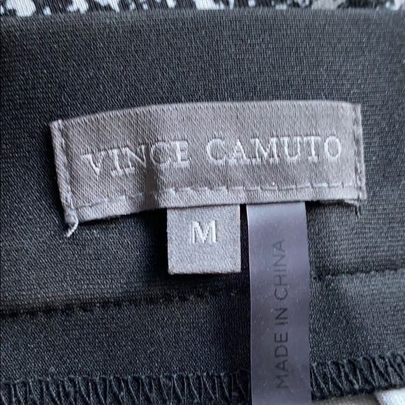 Vince Camuto Black and White Panel Pencil Skirt - Picture 4 of 4